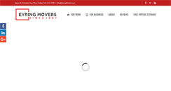 Desktop Screenshot of eyringmovers.com